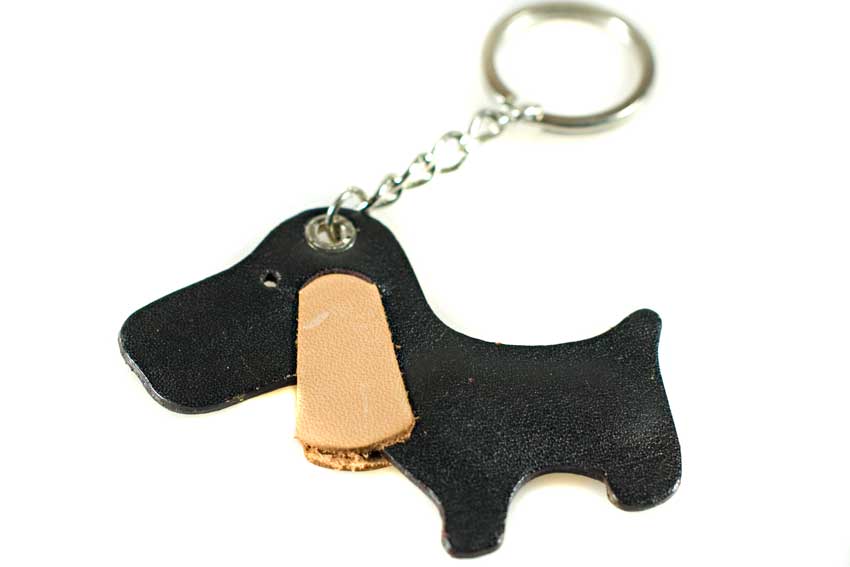 Cute dog key ring to look after your keys