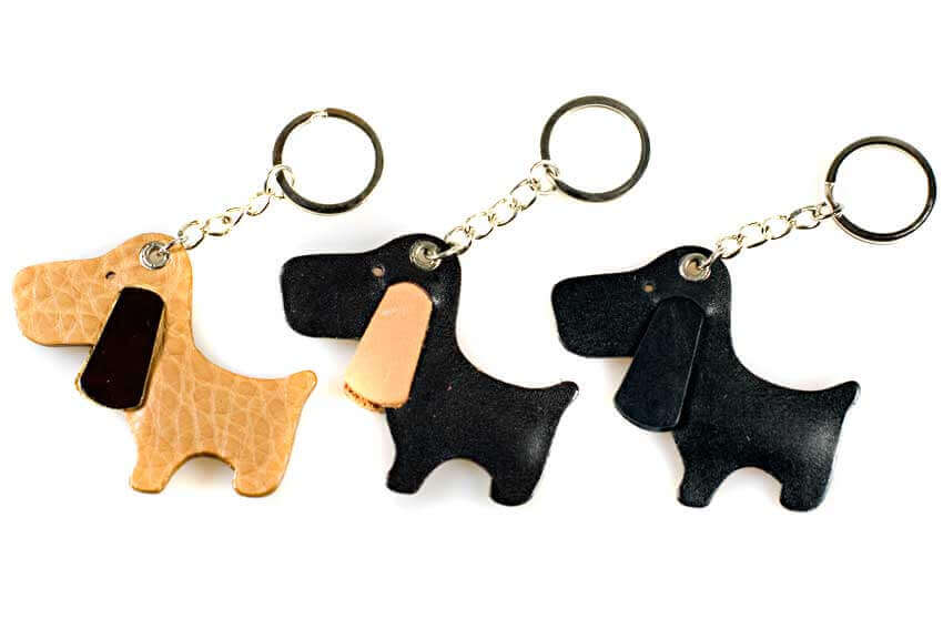 Cute dog key rings from Dog Moda