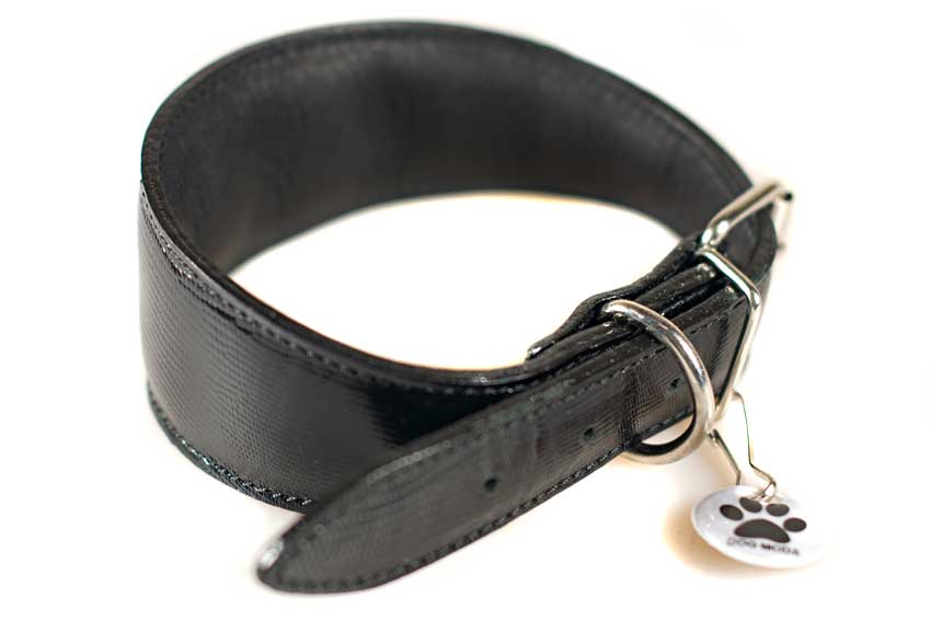 Dog Moda hound collars are fully padded and lined for extra comfort