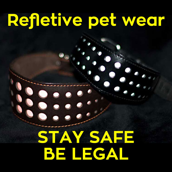 It is a legal requirement for pedestrians to wear items of reflective material