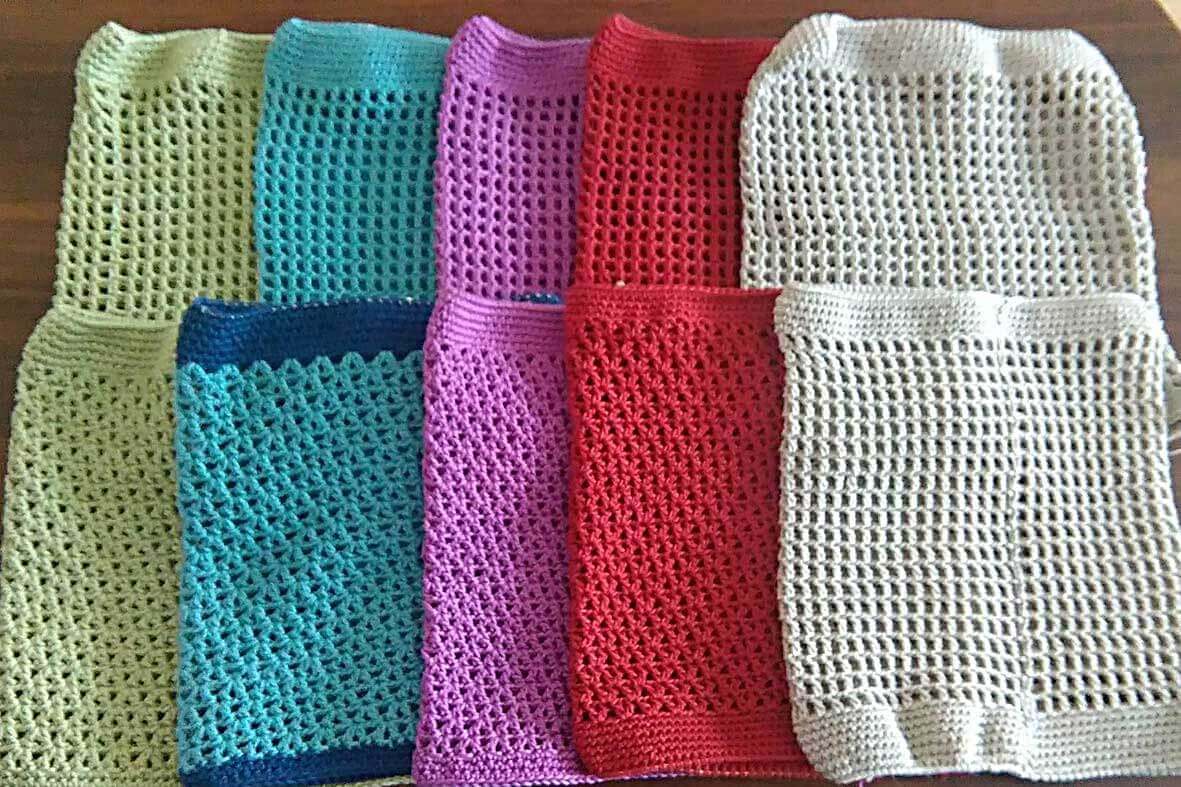 Spaniel cotton crochet snoods