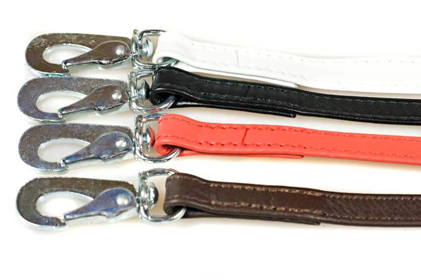 Stitched leather go leads in for colours